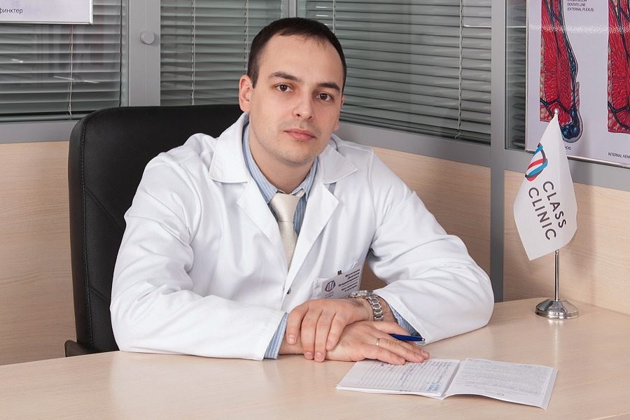 Дмитрий Владимирович Московцев, врач-колопроктолог, хирург второй квалификационной категории, врач-эндоскопист второй квалификационной категории