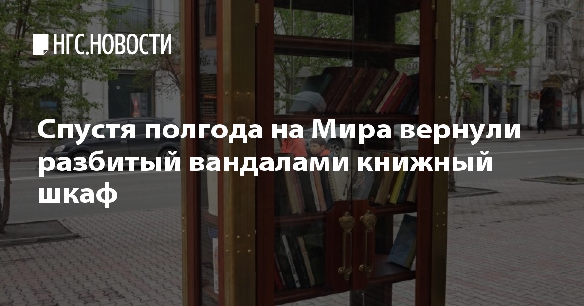 Книжный шкаф на мира