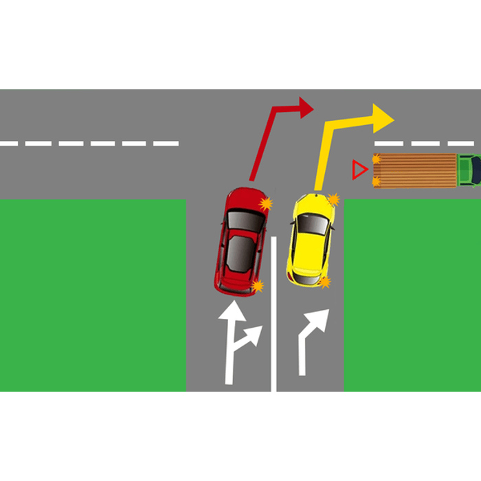 6 пдд рф. Разворот фуры. Поворот направо дтп. Поворот направо дтп. Дтп при повороте направо схема.