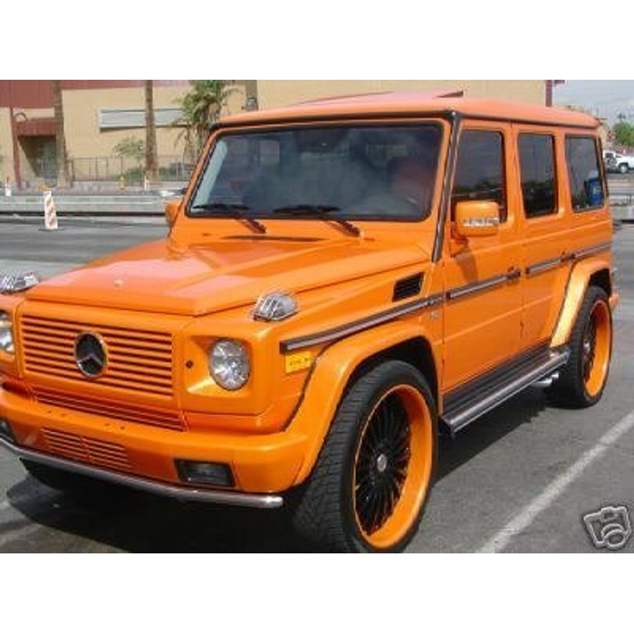 Mercedes Benz g55 Orange