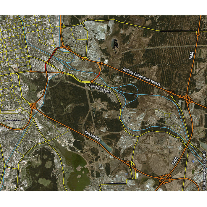 Проект новой развязки в екатеринбурге калиновский мост