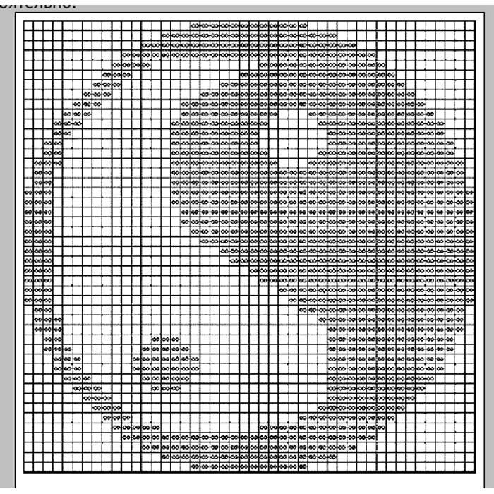 Схема круга вышивка крестиком