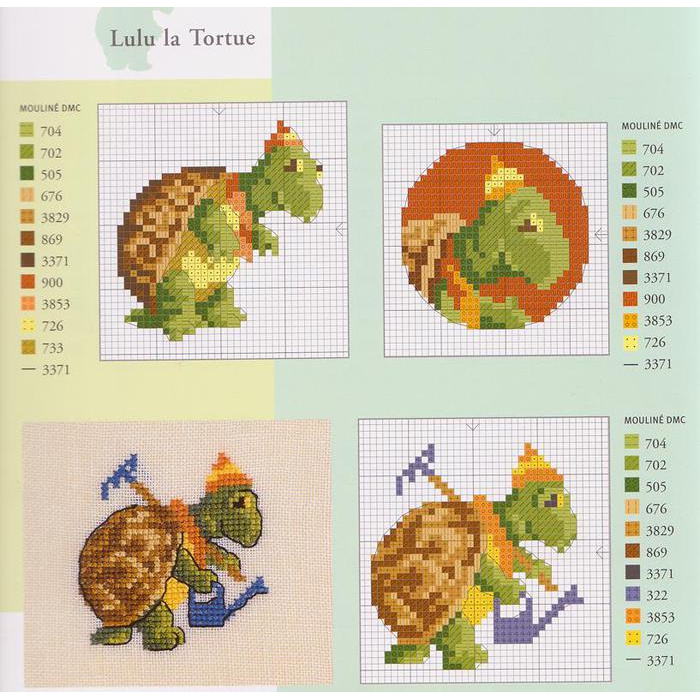 Вышивка крестом черепаха схема