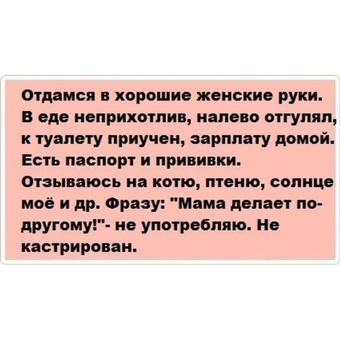 Отдам мужа в хорошие руки картинки