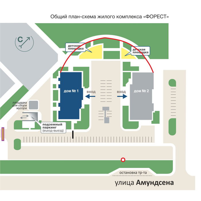 Жк форест карта