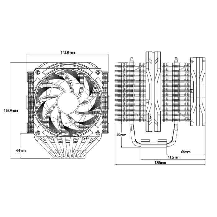 Схема подключения deepcool