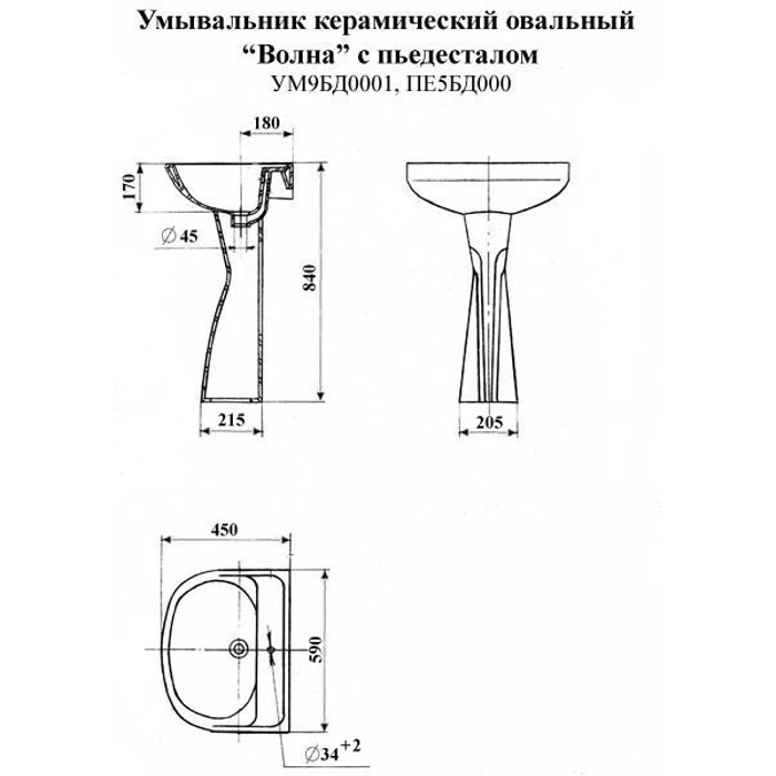 Высота установки раковины в туалете