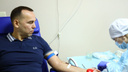 Вадим Шумков сдал кровь, чтобы помочь пострадавшим в теракте в столице
