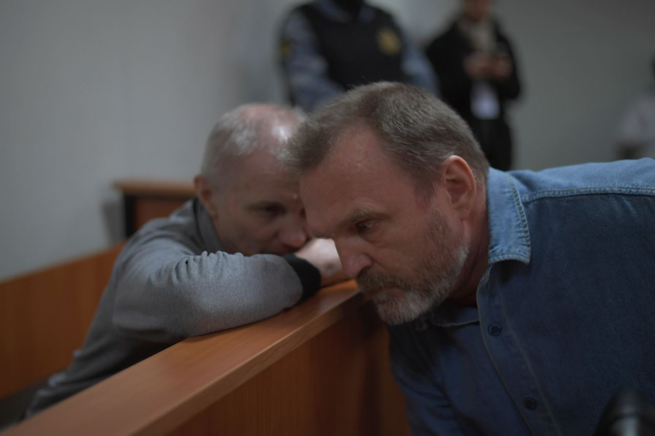 Москалев и Биленко на вчерашнем заседании суда