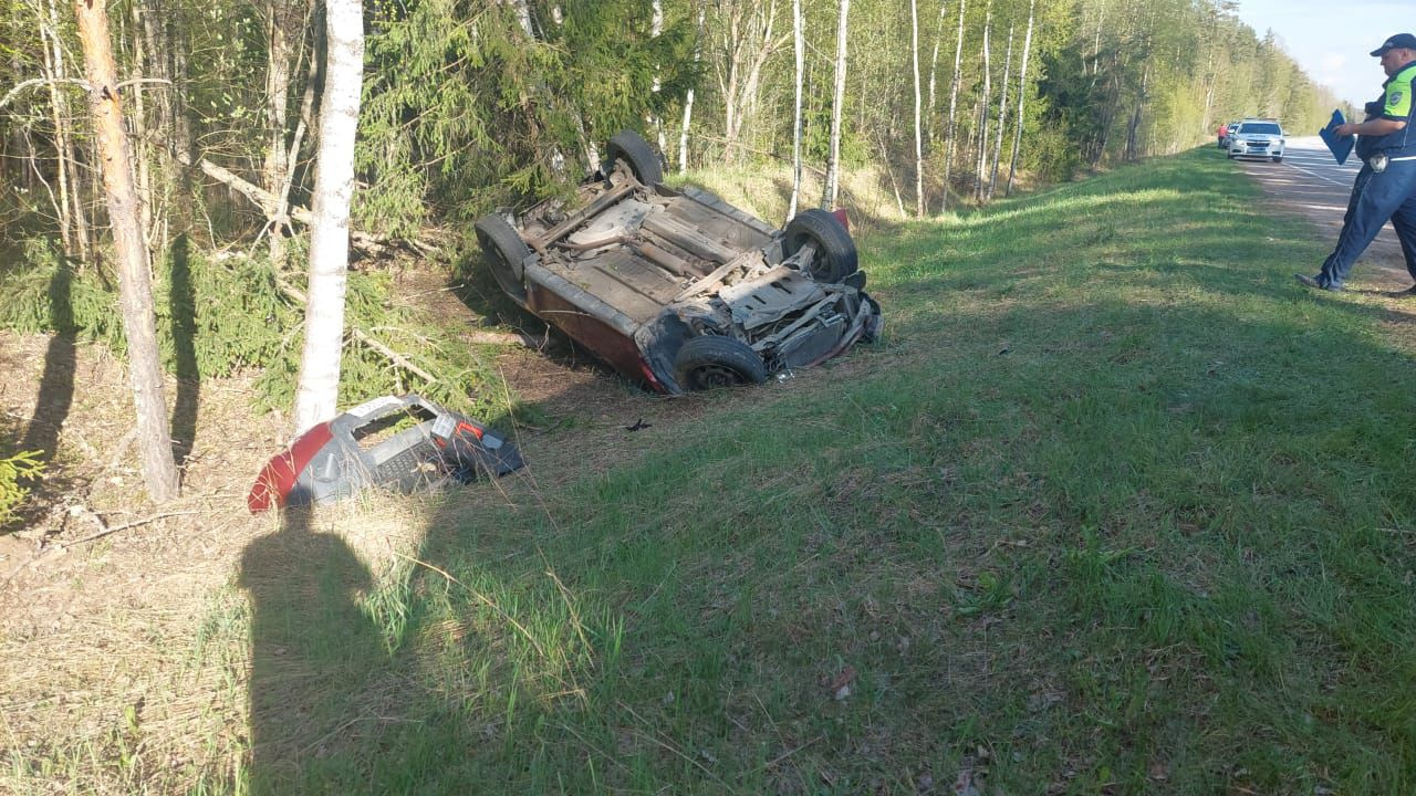 ДТП с «Рено Дастером» на дороге Сосновый Бор — Глобицы под Петербургом в  Ломоносовском районе Леноблсти - 15 мая 2024 - ФОНТАНКА.ру