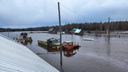 В Олекминском районе Якутии из-за паводка отключили электричество