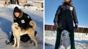 Хоккеисты «Авангарда» привезли бездомным собакам 500 килограммов корма