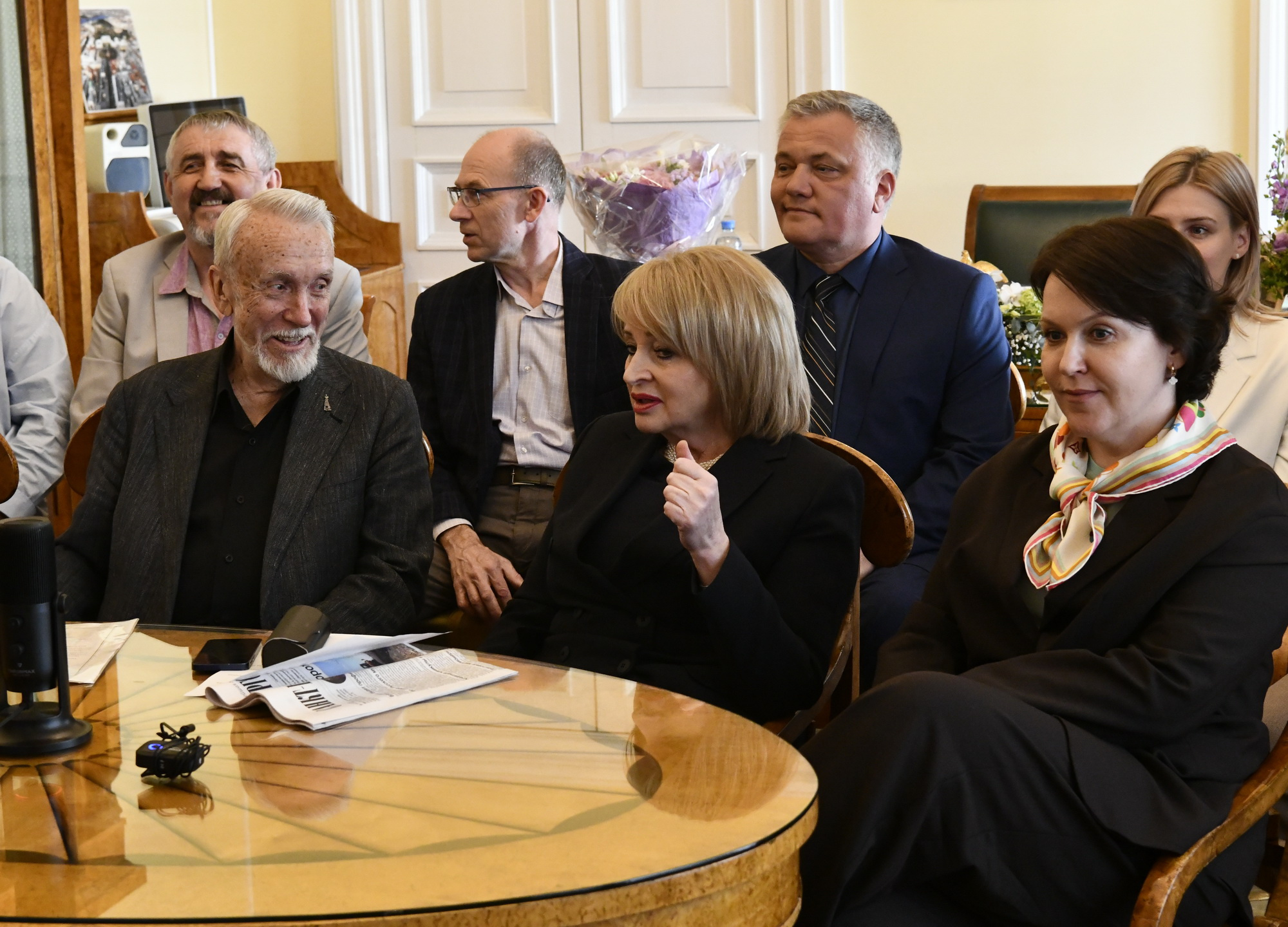 Аллу Манилову представили коллективу Русского музея, она назвала его роль в культурной политике страны