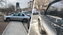 Джип-грязнуля и Nissan, брошенный после ДТП — такого автохамства в Новосибирске еще не видели: новая подборка
