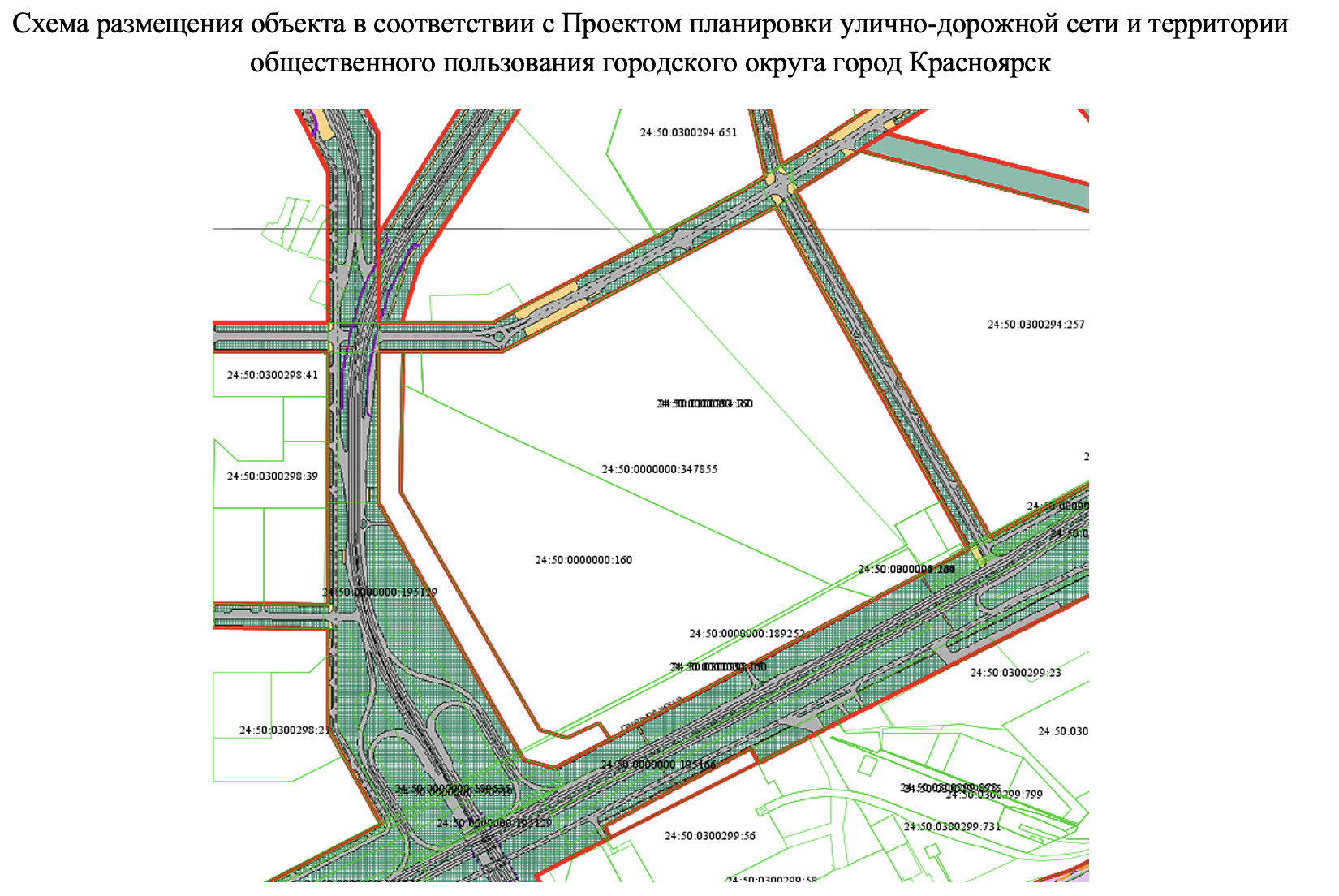 Протяженность проездов