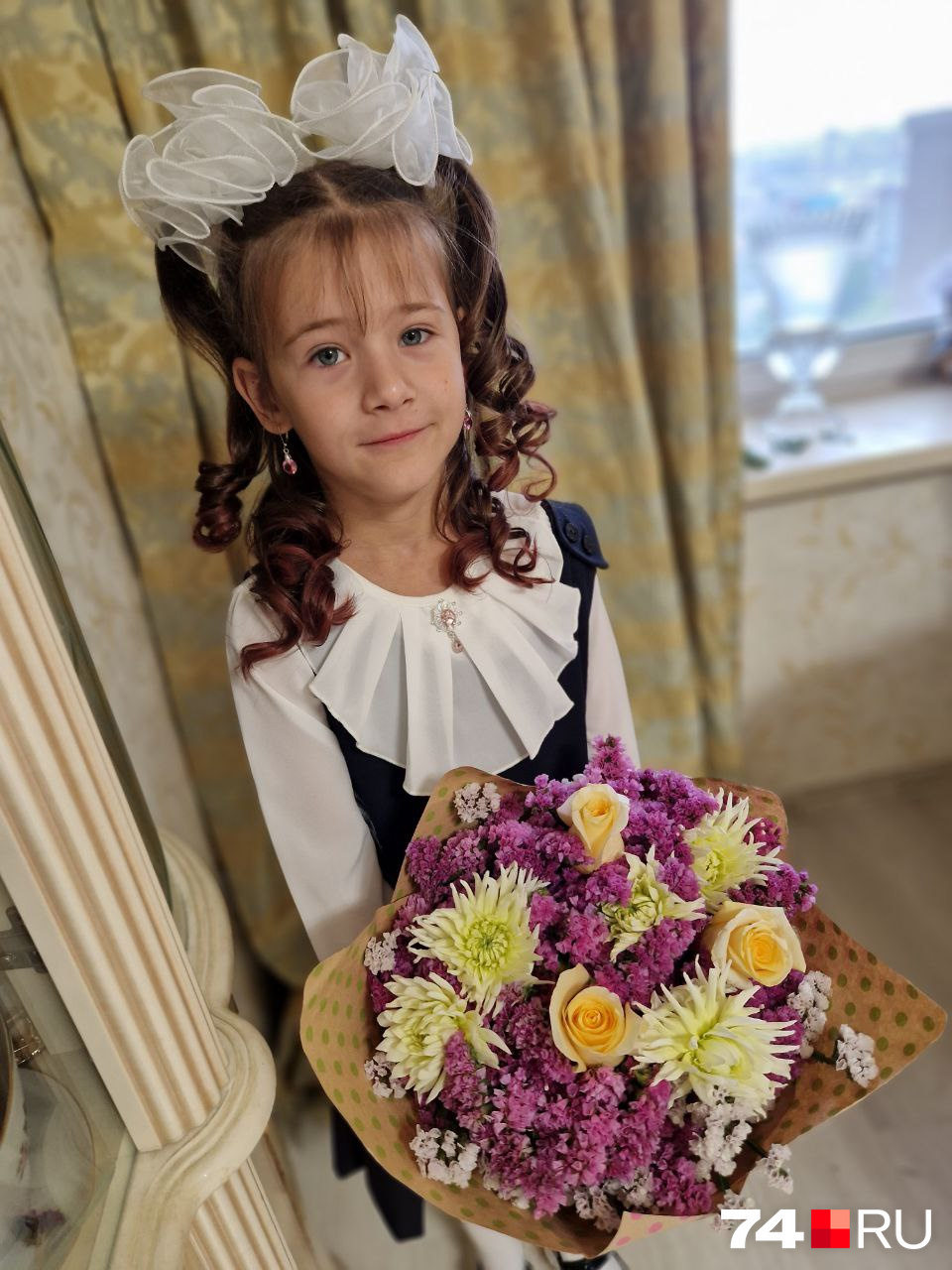 Вот такая умничка сегодня пошла в гимназию <nobr class="_">№ 23</nobr> в Челябинске Вот такая умничка сегодня пошла в гимназию <nobr class="_">№ 23</nobr> в Челябинске
