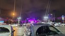 Новосибирский театр оперы и балета окрасился в фиолетовый цвет — смотрим фото