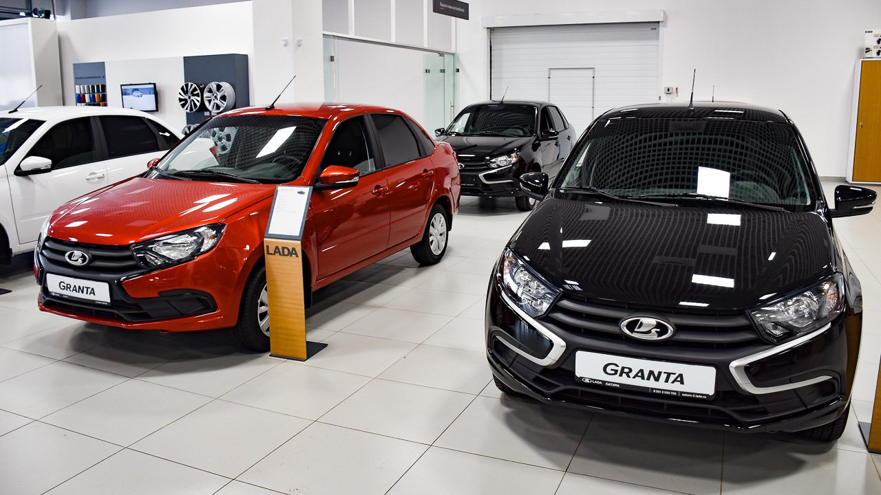 Пока основной упор делается на Lada Granta в ограниченном наборе версий Пока основной упор делается на Lada Granta в ограниченном наборе версий