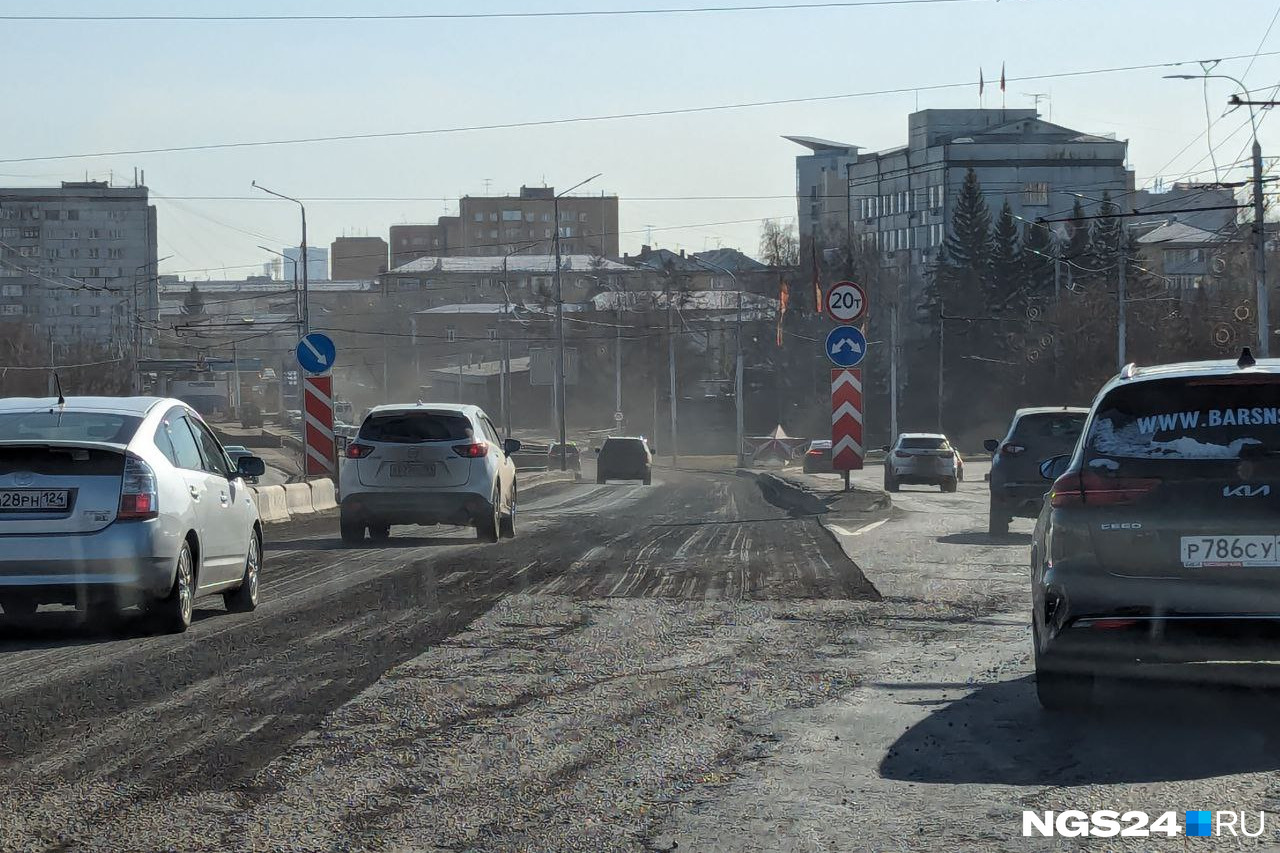 В Красноярске создали карту дорожного ремонта на 2024 год: ищите свои улицы
