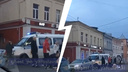 «Хорошо, что под машину не попала»: в центре Ярославля стало плохо велосипедистке
