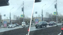 Архангелогородцы сняли на видео кортеж из автомобилей: кто к нам приехал
