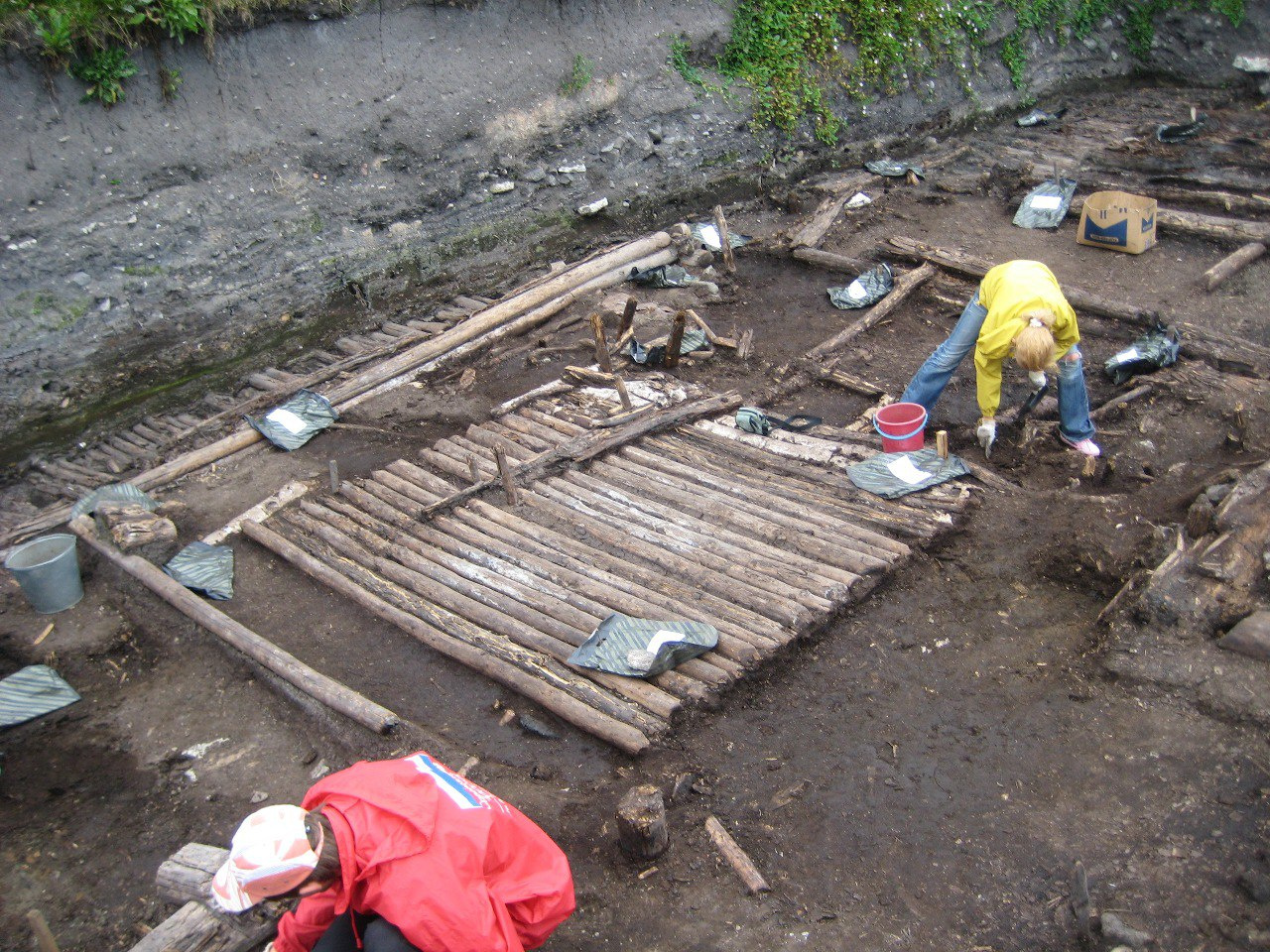 Старая Ладога. Раскопки 2008 года