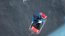Инвалида-колясочника унесло в Белое море на лодке: кадры его спасения