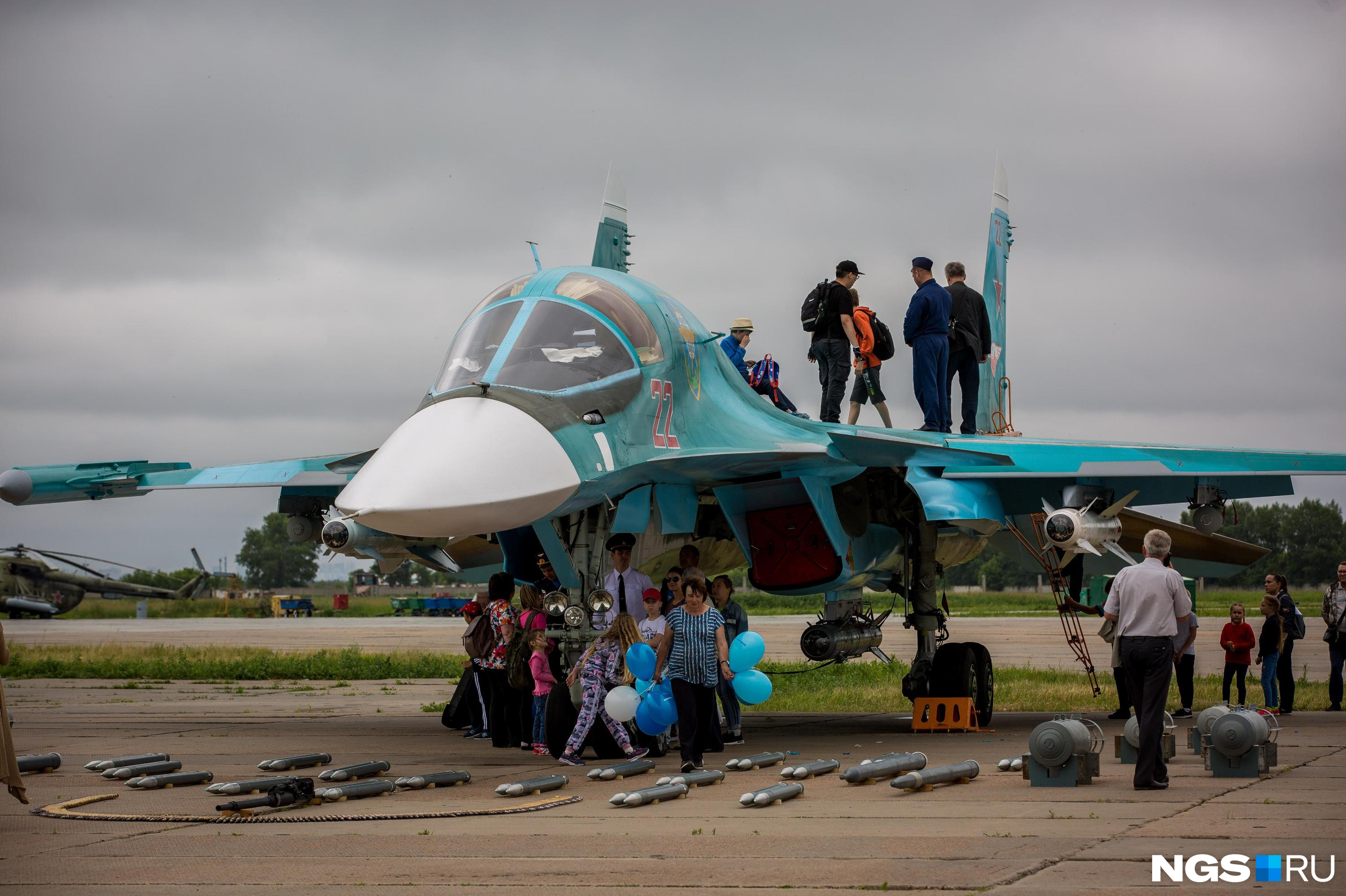 ВКС России получили партию бомбардировщиков Су-34, которые изготовили в Новосибирске