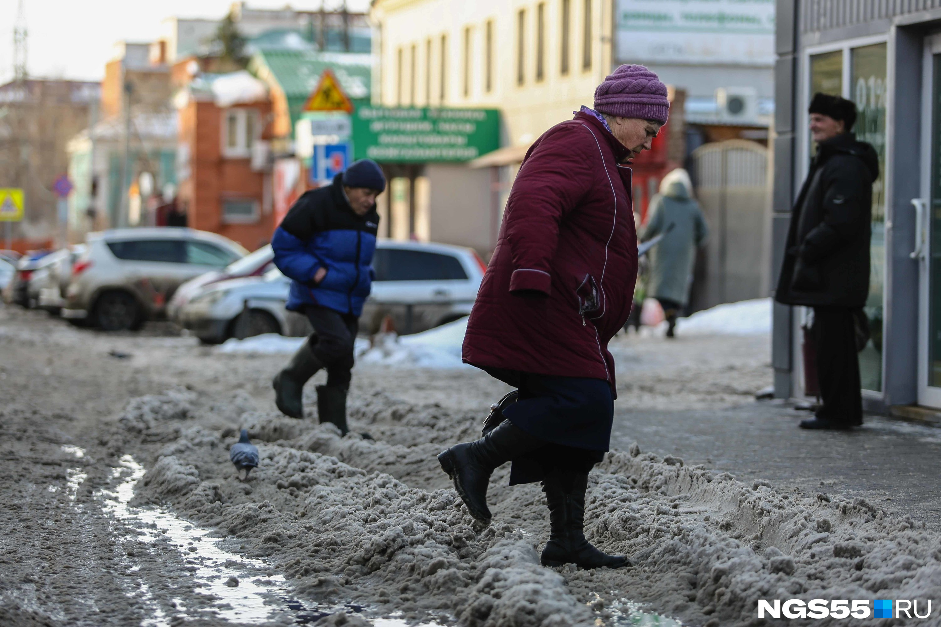 Потепление в омске