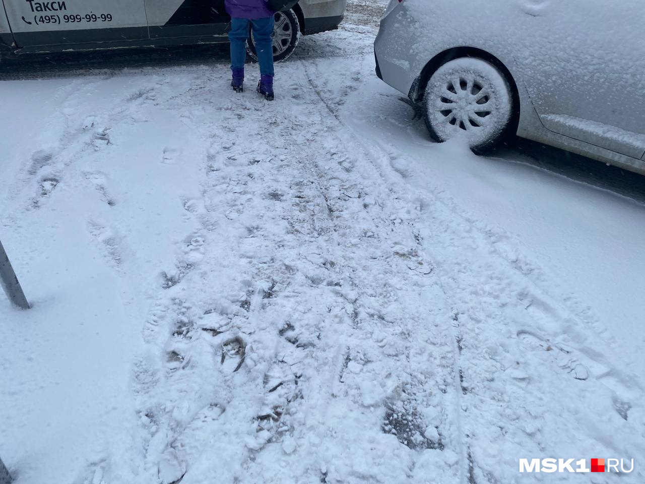 в москве выпал снег сегодня