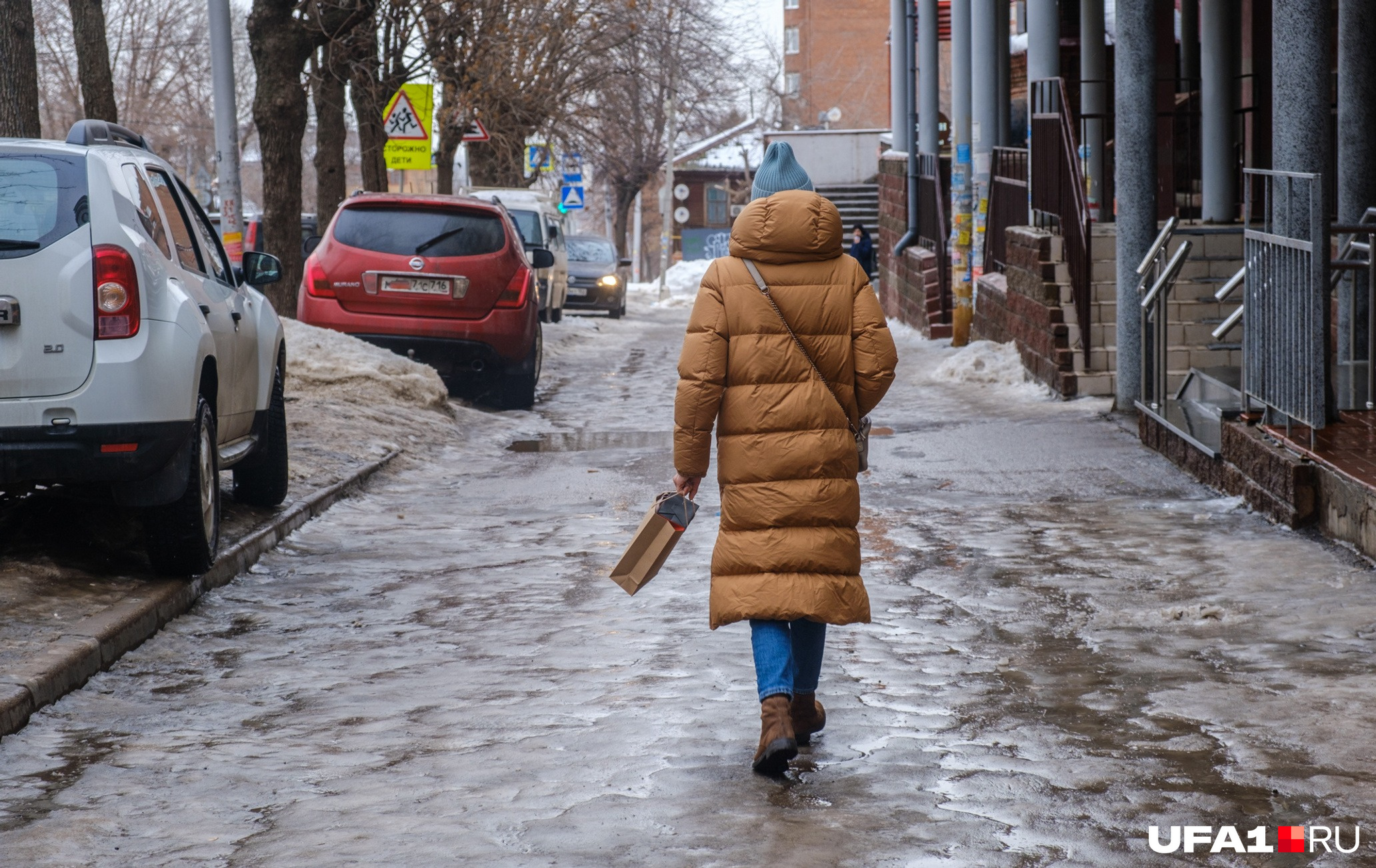 Обстановка на улице Ленина