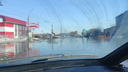 Курганцы сообщили о затоплении улицы Дзержинского