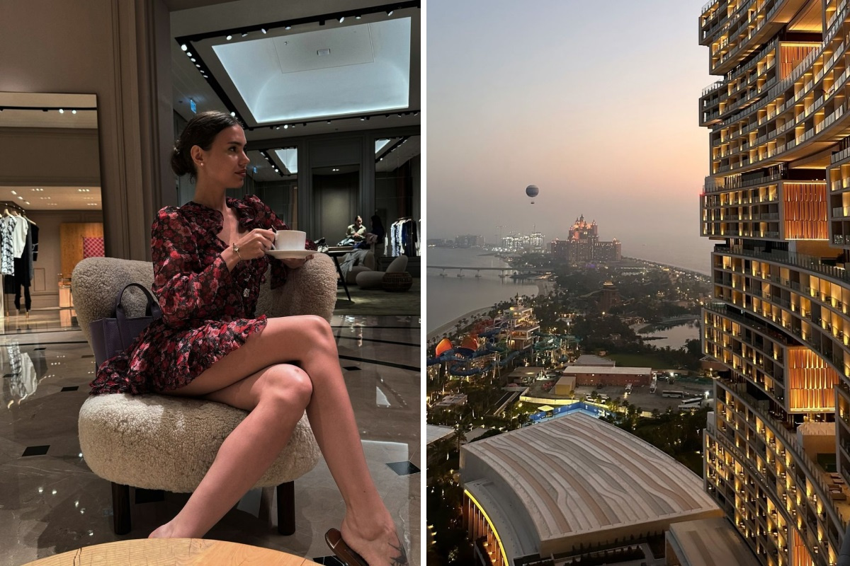 Бассейны на крышах и ужины в ресторане: модель из Новокузнецка похвасталась кадрами с отдыха в Дубае