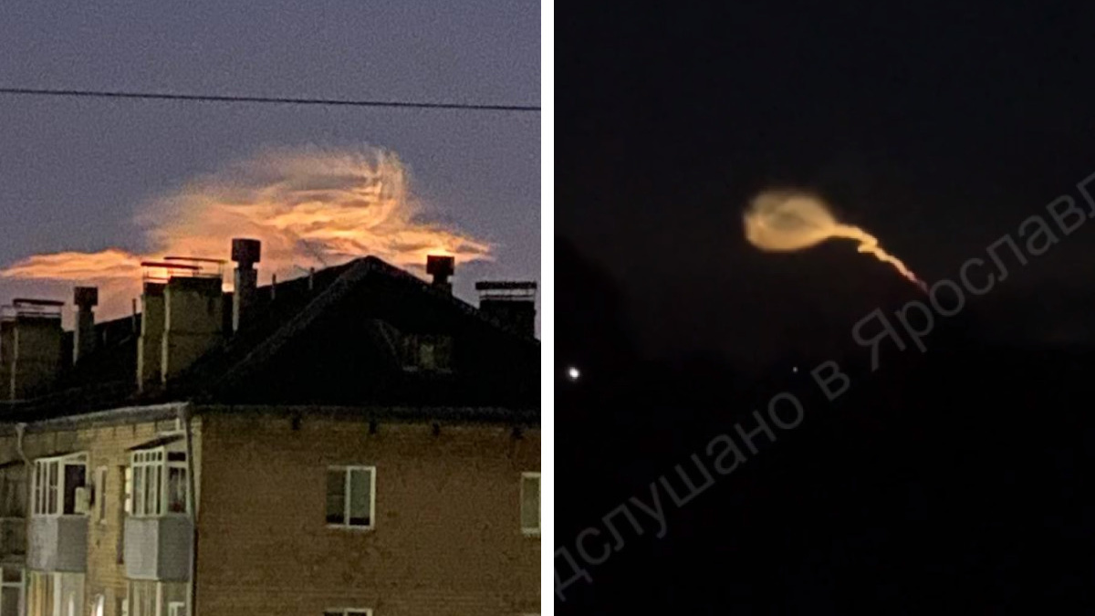 «Давайте уедем отсюда»: в небе над Ярославлем заметили светящийся объект. Что это было