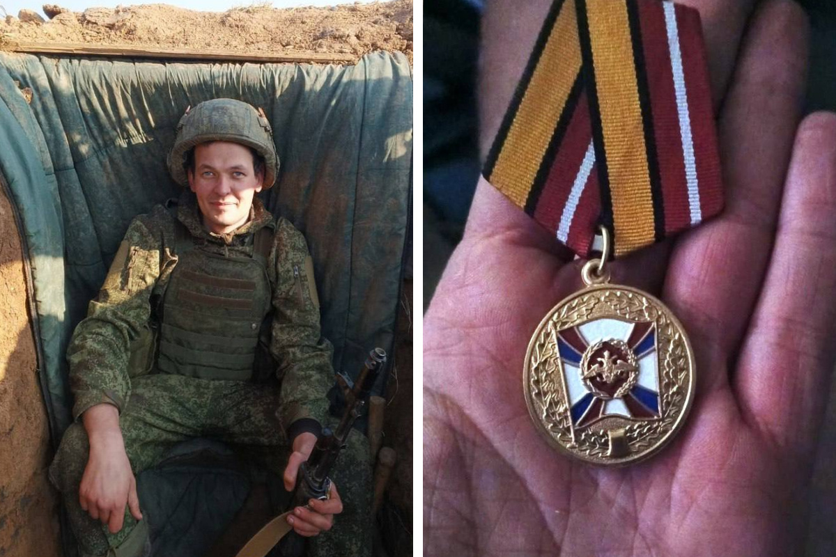 Омского бойца СВО наградили медалью «За воинскую доблесть» прямо на передовой