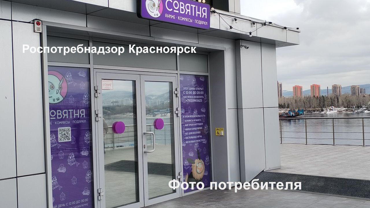 Красноярский аниме-магазин «Совятня» пожурили за товары с нецензурной бранью