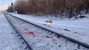 На рельсах остались куски плоти: в Самарской области поезд переехал мужчину