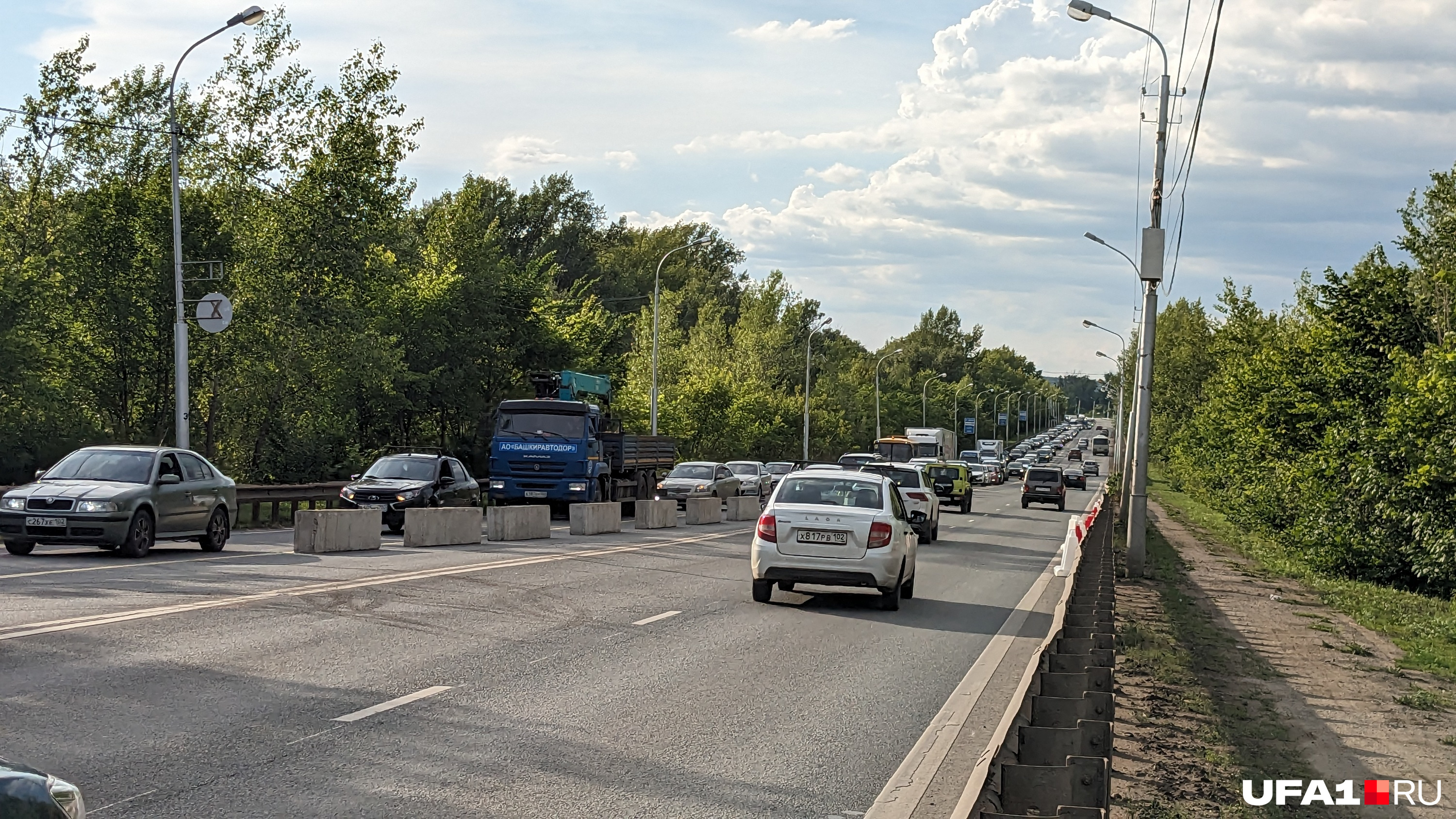 Первые заторы уже состоялись