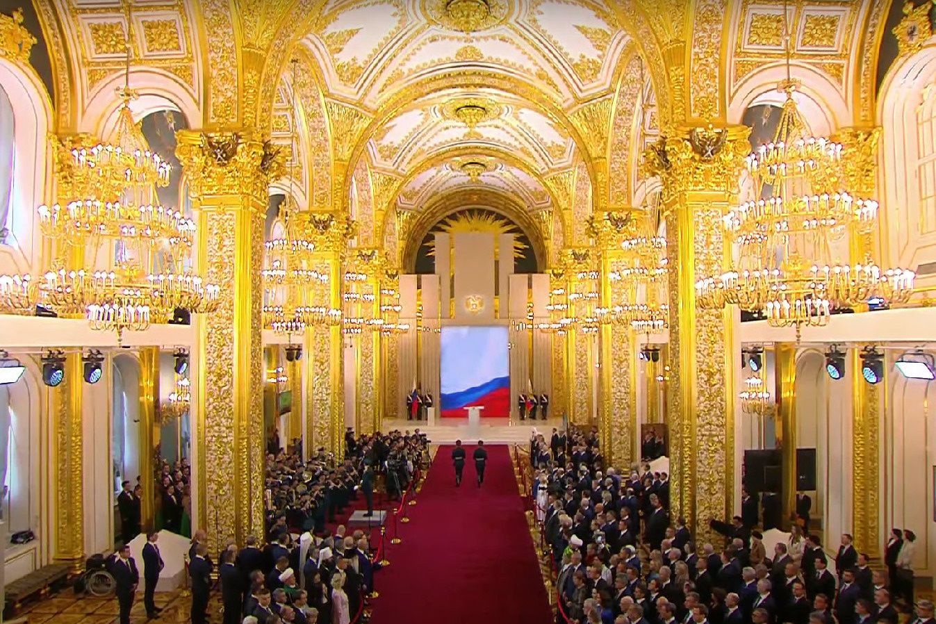 В Кремле проходит инаугурация Владимира Путина