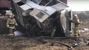 МЧС показали на видео автобус, который столкнулся с поездом из Архангельска