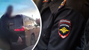 Сибиряк припарковался на въезде в подземный паркинг и выбесил водителя «Лексуса» — видео с последствиями