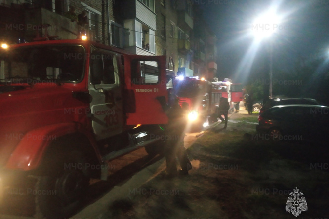 В ту ночь на место ЧП приезжало семь пожарных машин