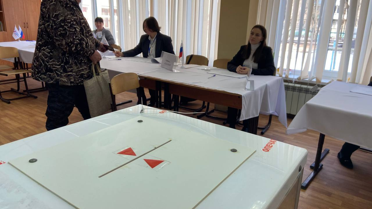 За два дня на выборах президента проголосовали больше половины избирателей Воронежской области