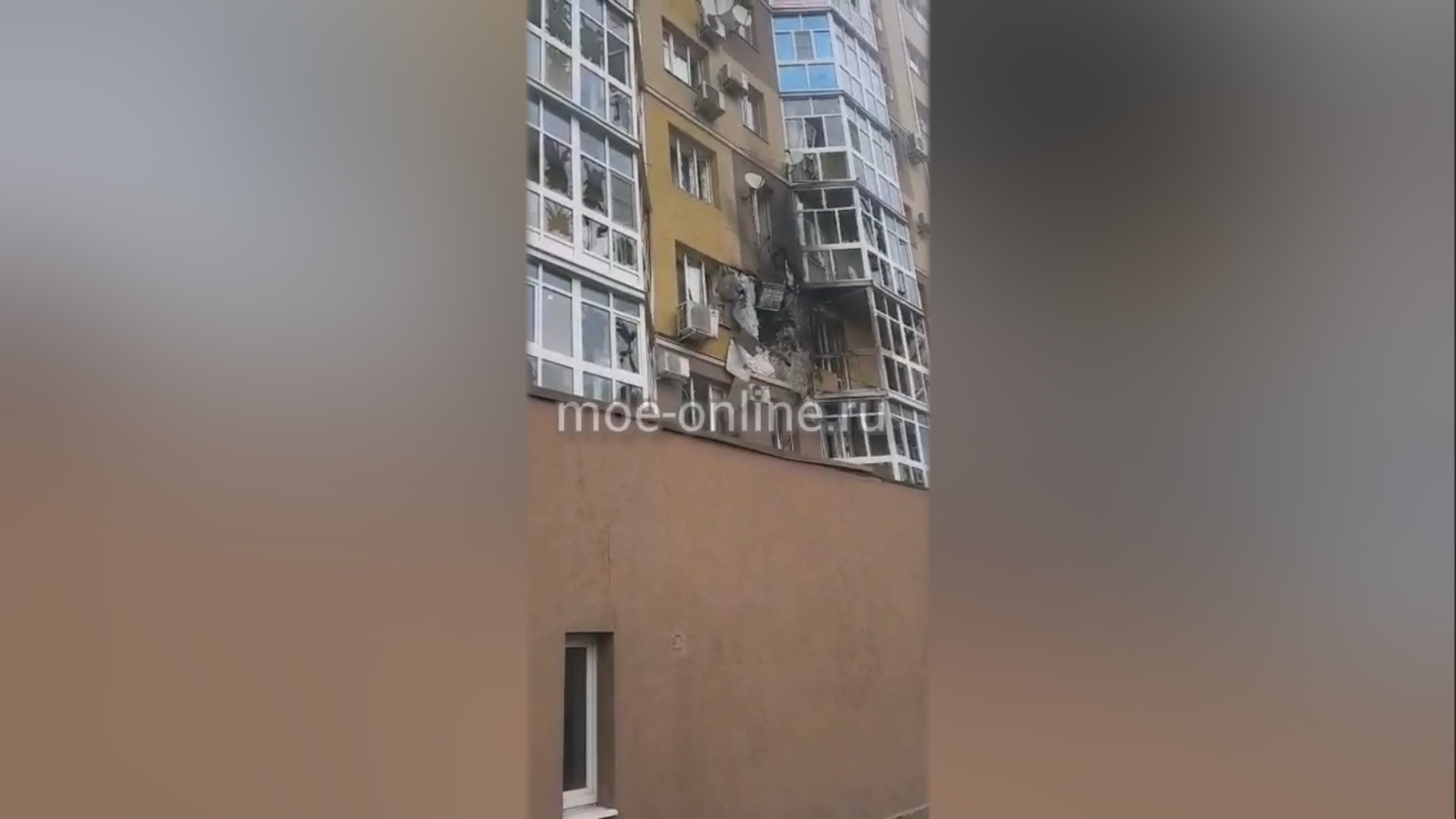 В Воронеже упал беспилотник. Есть раненые