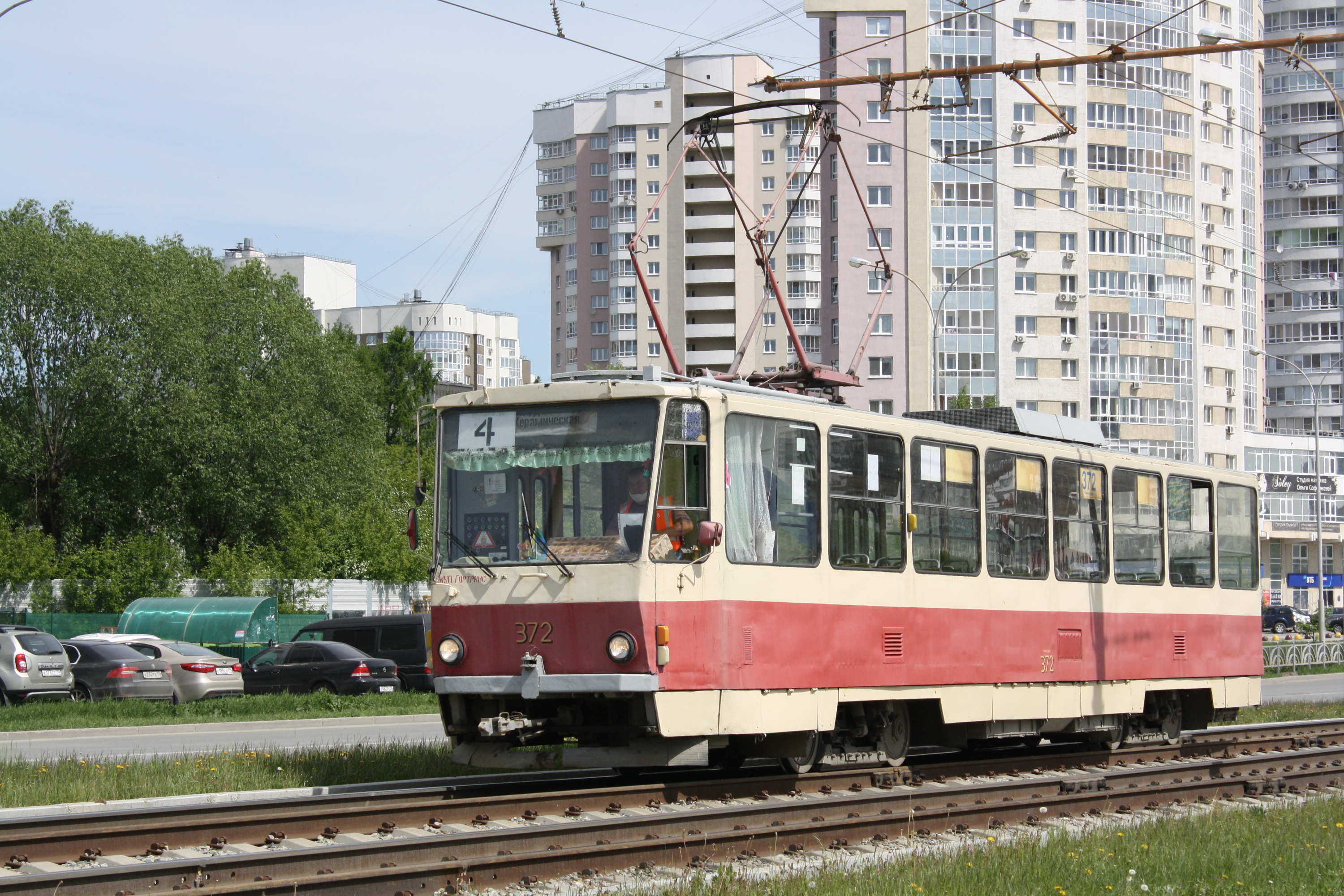 В центре Екатеринбурга из-за ремонта рельсов перестанут ходить трамваи