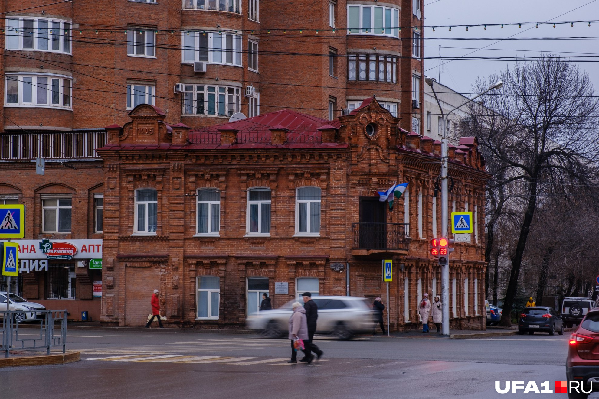 Историческое здание находится в центре города