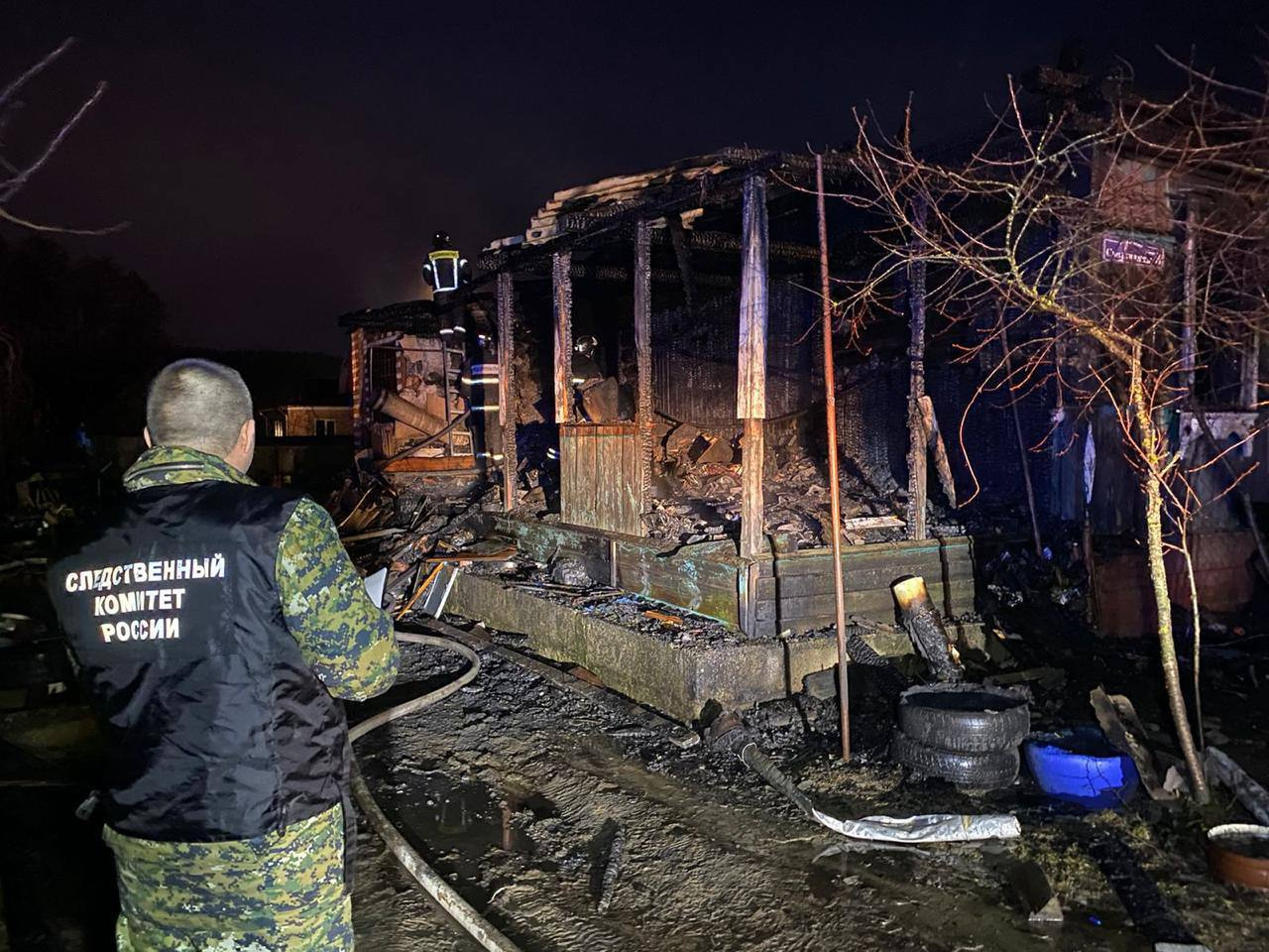 При пожаре в Подмосковье погибли мама с папой и младшие дети - 9 апреля  2024 - ФОНТАНКА.ру