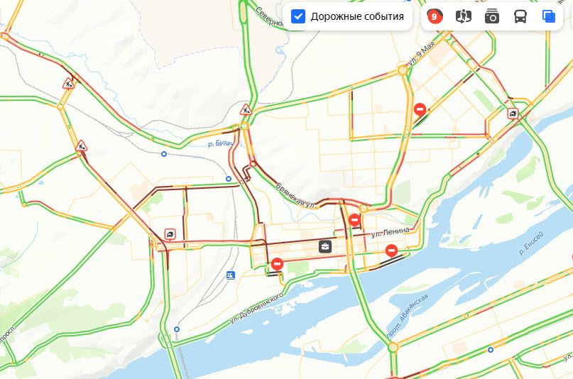Больше всего трудностей в центре и в Октябрьском районе