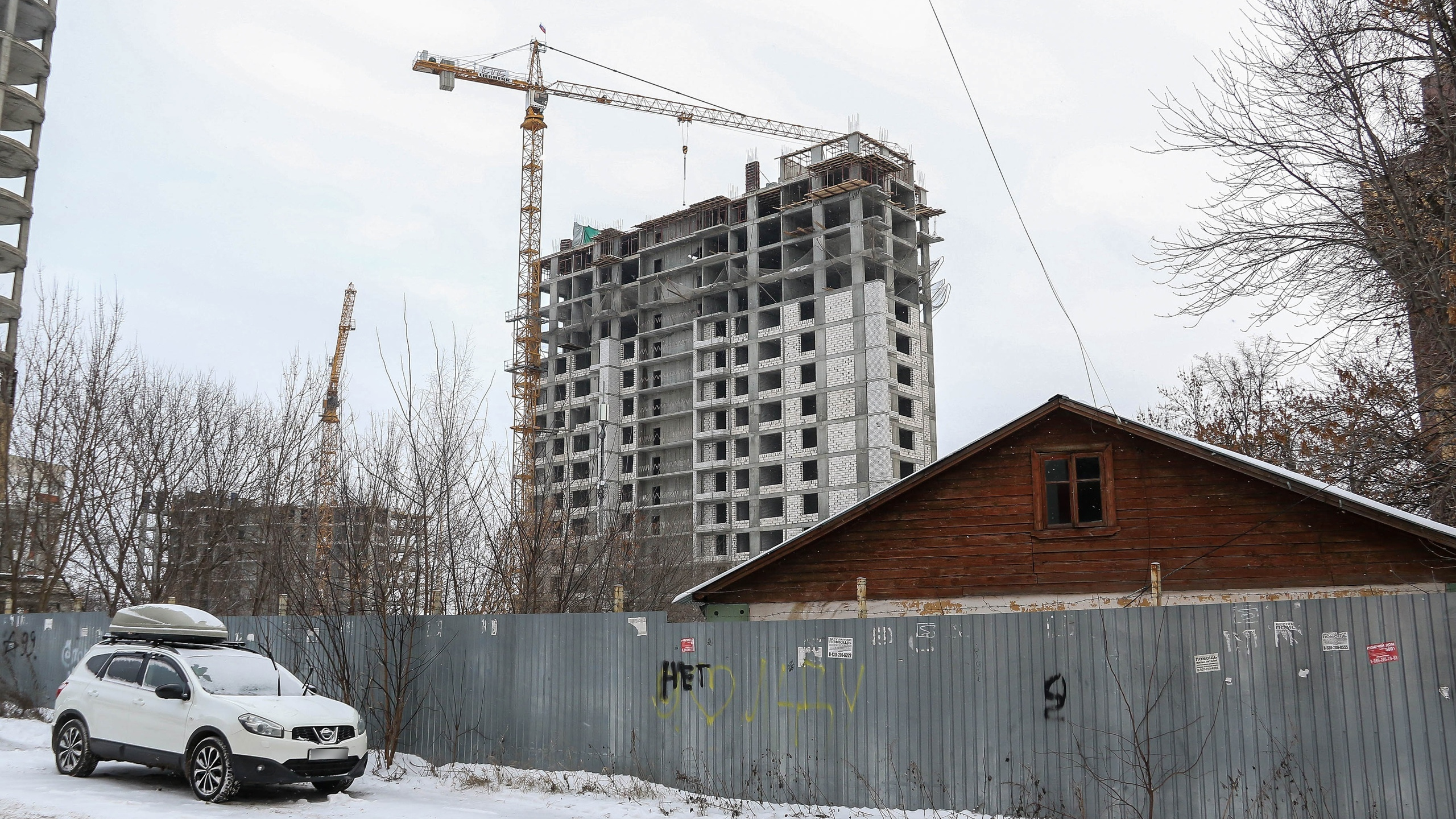 Что здесь строят. В Советском районе поставят две <nobr class="_">24-этажные</nobr> высотки комфорт-класса с видом на частный сектор