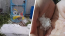 В Самарской области выпал снег